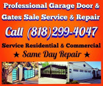 ☎️ Garage Door & Electric Gate Repair,🇺🇸 LA County ☎️ 818-299-4047