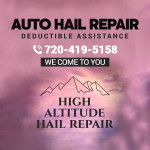 Auto Hail Repair - High Altitude Hail Repair - Deductible Assistance