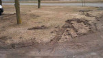 Snow Plow Damage Repair