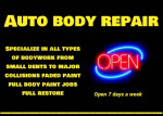 🟡⚫️Auto body repair, save up to 60%⚫️🟡