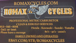 80's 90's 2000's Expert Carb Services & Motorcycle Repair- Honda Kaw Suz Yam
