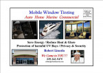 Mobile Window Tinting Auto body repair & Ceramic Paint Protection.!!!