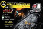 MOBILE VEHICLE AUTO MECHANICS REPAIR