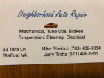 LOW COST VEHICLE REPAIR SHOP
