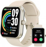 TOZO S3 Smart Watch (Answer/Make Call) Bluetooth Fitness Tracker with Heart Rate, Blood Oxygen Monitor, Sleep Monitor IP68 Waterproof 1.83-inch HD Color for Men Women Compatible iPhone & Android | 33%off