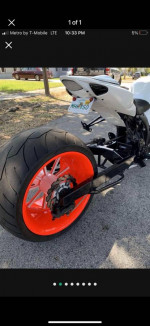 Custom motorcycle paint and bodywork
