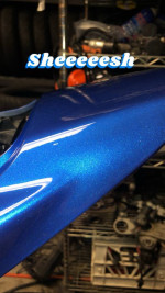Custom motorcycle paint and bodywork