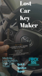 KEY REPLACEMENT/CAR AUTO LOCKSMITH (ECM/PCM programming all cars