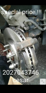 Mobile mechanic brake job