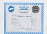 ASE certified auto Mechanic
