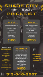 MOBILE & IN-SHOP DETAILING!!