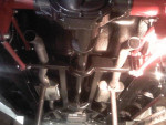 Custom Bent Exhaust with heaviest pipe available