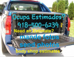 body shop estimates estimados 918-500-6239
