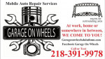 🚨GARAGE ON WHEELS, WE COME TO YOU!🚐🚨