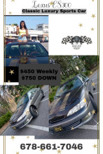 DriveASAP Lexus Luxury Sport *Longterm* CashCar Rental 450week 750down