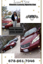 DriveASAP Lexus Luxury Sport *Longterm* CashCar Rental 450week 750down