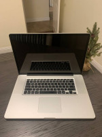 2011 i7 Macbook Pro with 17 inch screen, 16GB Ram and SSD