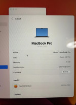 Apple MacBook Pro 2023 16 Inch 3.49 GHz M2 Pro 512GB SSD 16GB RAM 19C GPU