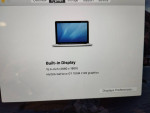 APPLE MACBOOK PRO A1398 15" i7 RETINA 4Core NVDIA/Int Iris 16GB/512 GB