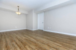 Microwave, 2-inch Faux Wood Blinds, Vaulted Ceilings