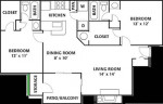 Carport/Covered Parking, Raised Panel Cabinets, 2/BD