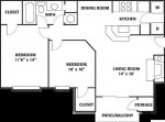 2B/1B, Tennis Court, Tile Backsplash