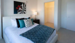 2-bedrooms and 2-bathrooms well-equipped and fully furnished.