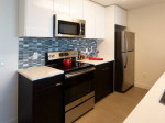 2-bedrooms and 2-bathrooms well-equipped and fully furnished.