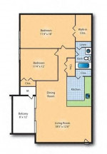 BEAUTIFUL 2 BD W/ RENOVATED KITCHEN IN GATED COMMUNIITY, SILVER SPRING