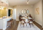 Stylish private cabanas, Electric car charging stations