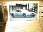 Lot of (2) Apple Macbook laptops - White -  Black - Batt - OSX - Pair