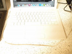 Lot of (2) Apple Macbook laptops - White -  Black - Batt - OSX - Pair