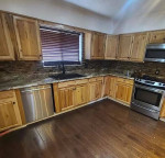 The home has a lot of potential for a starter home