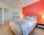 This upper level unit has been remodeled and has been freshly painted