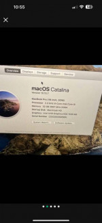 MacBook Pro 15 inch core i9 32gb ram one tb