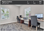 Comfortable 850 sq ft 1 bd, 1 ba for all your needs. Call us now!