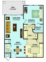 62+ Senior Apartments Community. Available in 1 week.