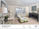Zoom on over for a look at our great 2 bed, 2 bath! 1056 Sq Ft!