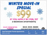 Lovely 1 Bedroom apartment! Beautiful garden-like setting!