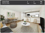 766 sqft 1 bd, 1 ba ready to lease!