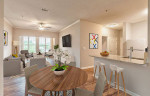Don't wait! This spacious 2 bed, 2 bath will go fast! 1119 Sq Ft!