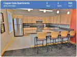 Rent a 916 sqft 2 bed / 1 bath with washer & dryer!