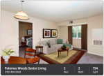 Convenient, comfortable senior 2 bed, 2 bath in Woodbridge