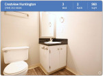 Everything you want and MORE! 960 sq ft 3 bed, 2 bath available!