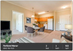 Unwind from your busy life in our garden-style 2 bed / 1 bath!