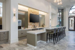 Stylish private cabanas, Spacious 9' ceilings