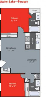 Spacious 2br 2ba- First Floor - Hard Surface Flooring