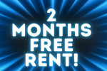 1 bedroom -2 MONTHS FREE