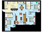 Walk In Closets, Online Rent Pay, Large Open Floor Plan