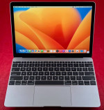 MacBook 12 inch, Retina, macOS Sonoma (1.1 Intel Core M3, 256 GB SSD, 8 GB RAM)